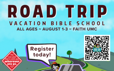 All Ages Road Trip VBS August 1-3