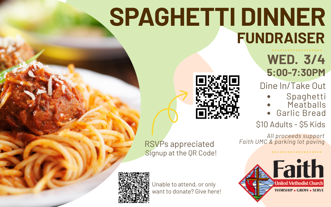 Spaghetti Dinner Fundraiser