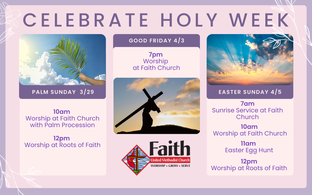 Celebrate Holy Week